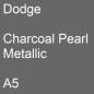 Preview: Dodge, Charcoal Pearl Metallic, A5.